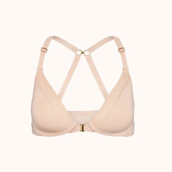 LIVELY ~Two Front Close No-Wire Bras~Convertible Back~Smoke & Toasted Almond~32A - Picture 13 of 16